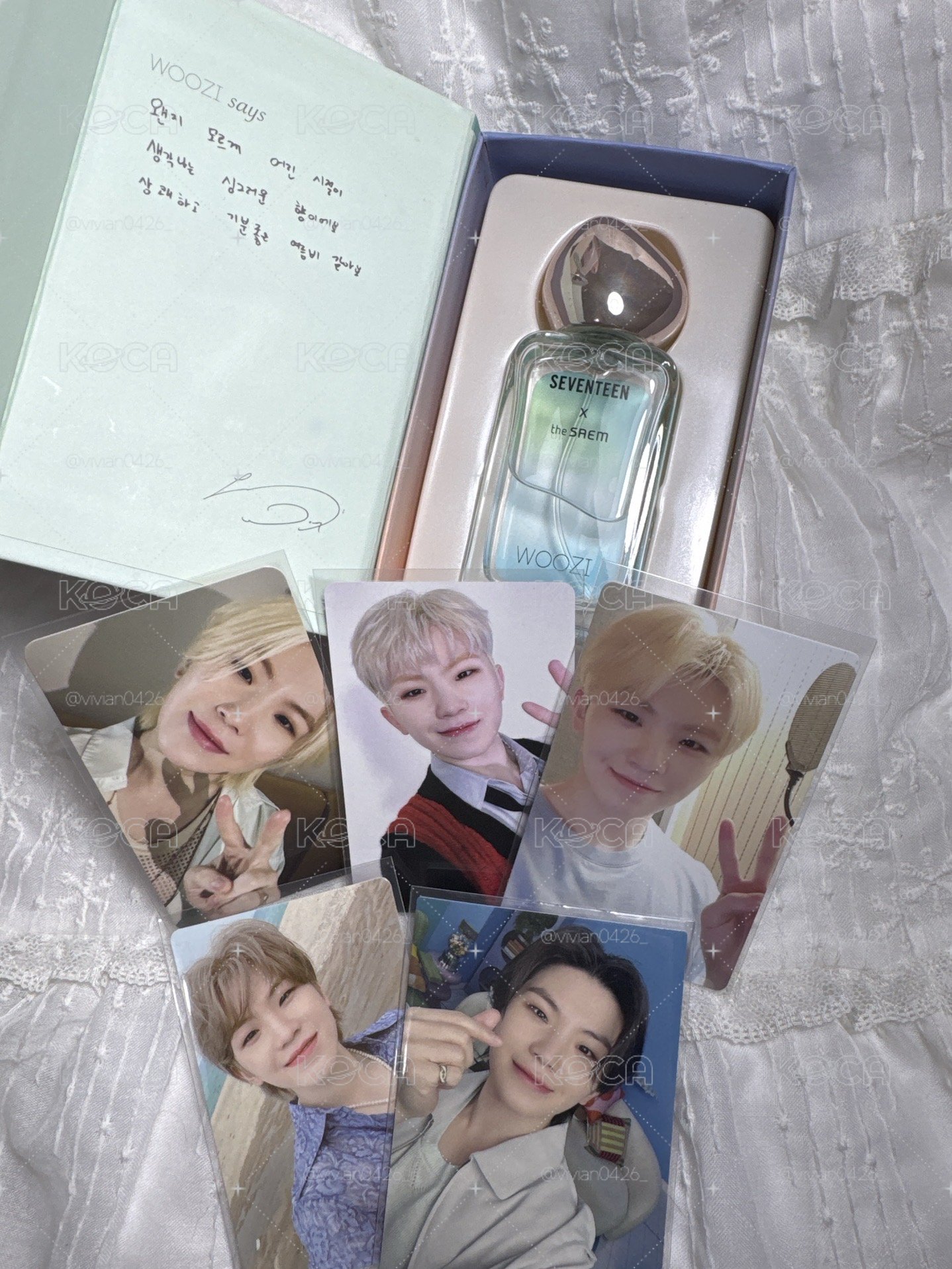 Woozi The Saem 代言香水