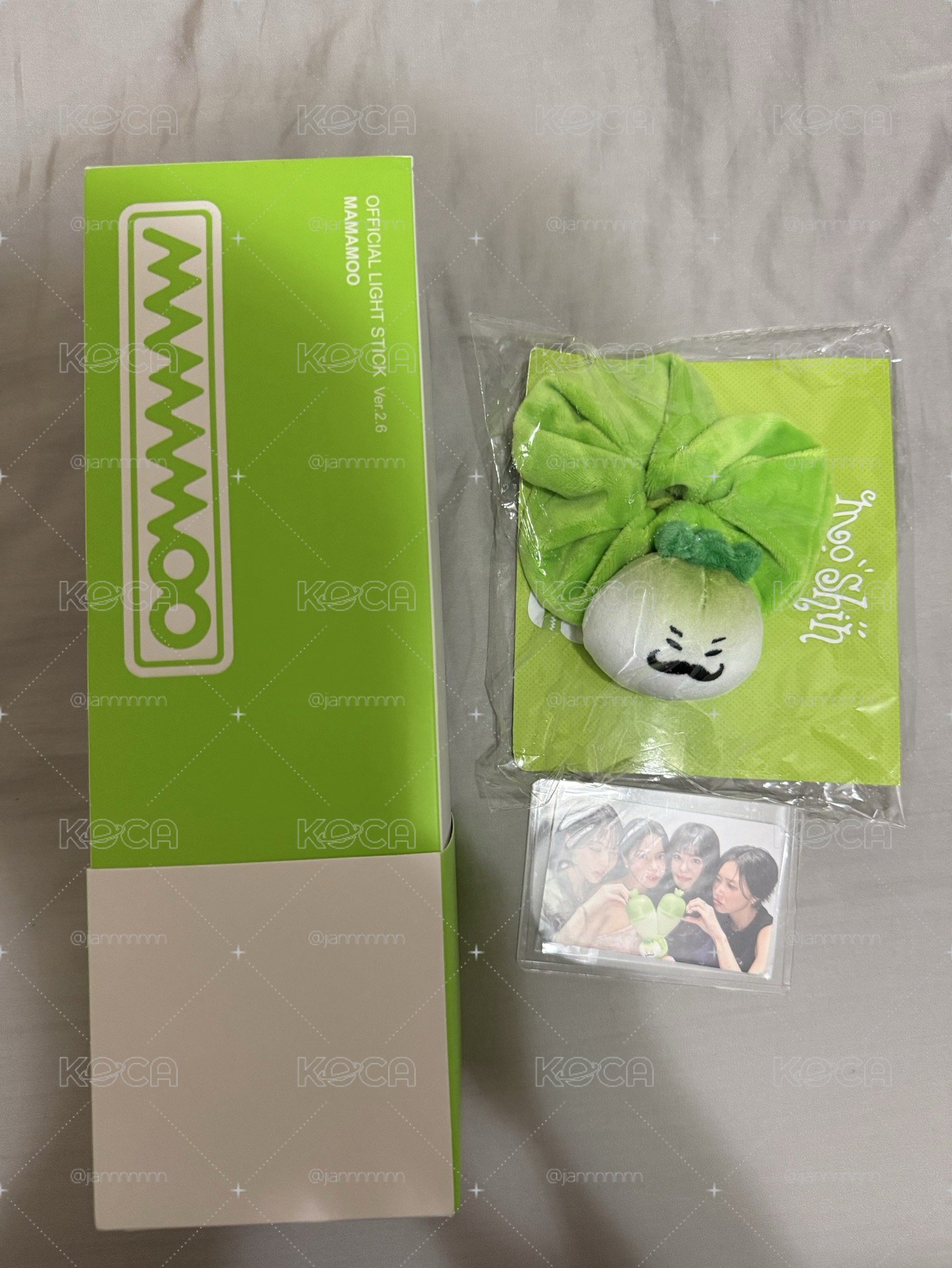 mamamoo 全新手燈 ver2.6+木木神髮圈