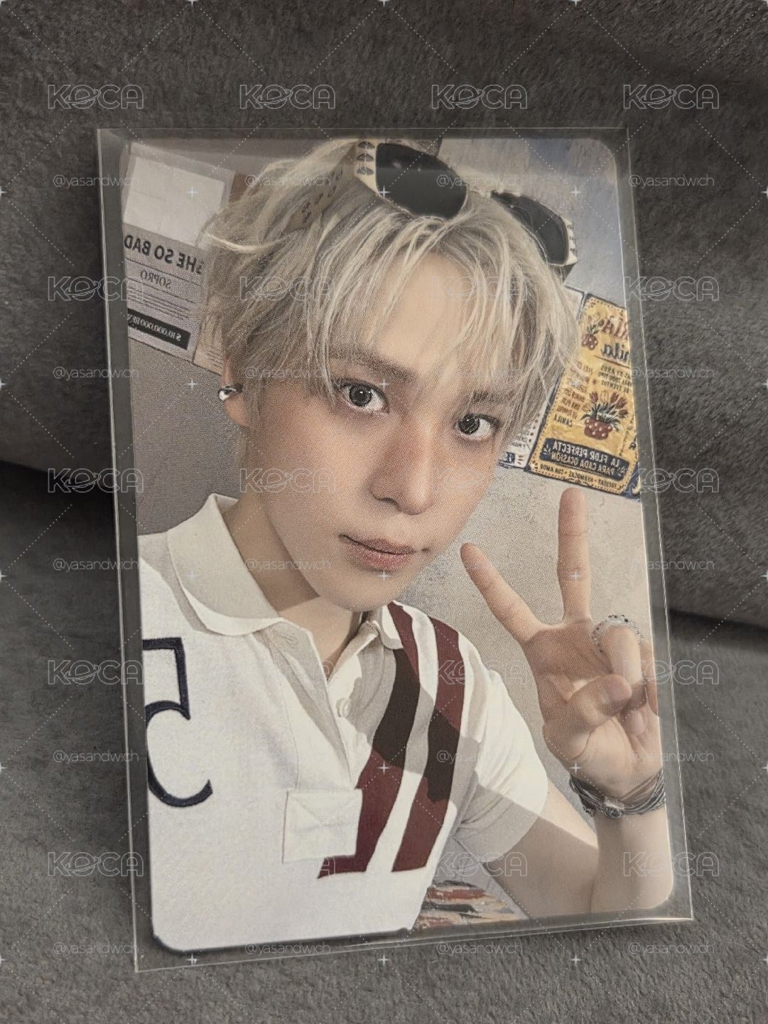 GH5 KEY CHAIN ver. 專輯卡 YUNHO