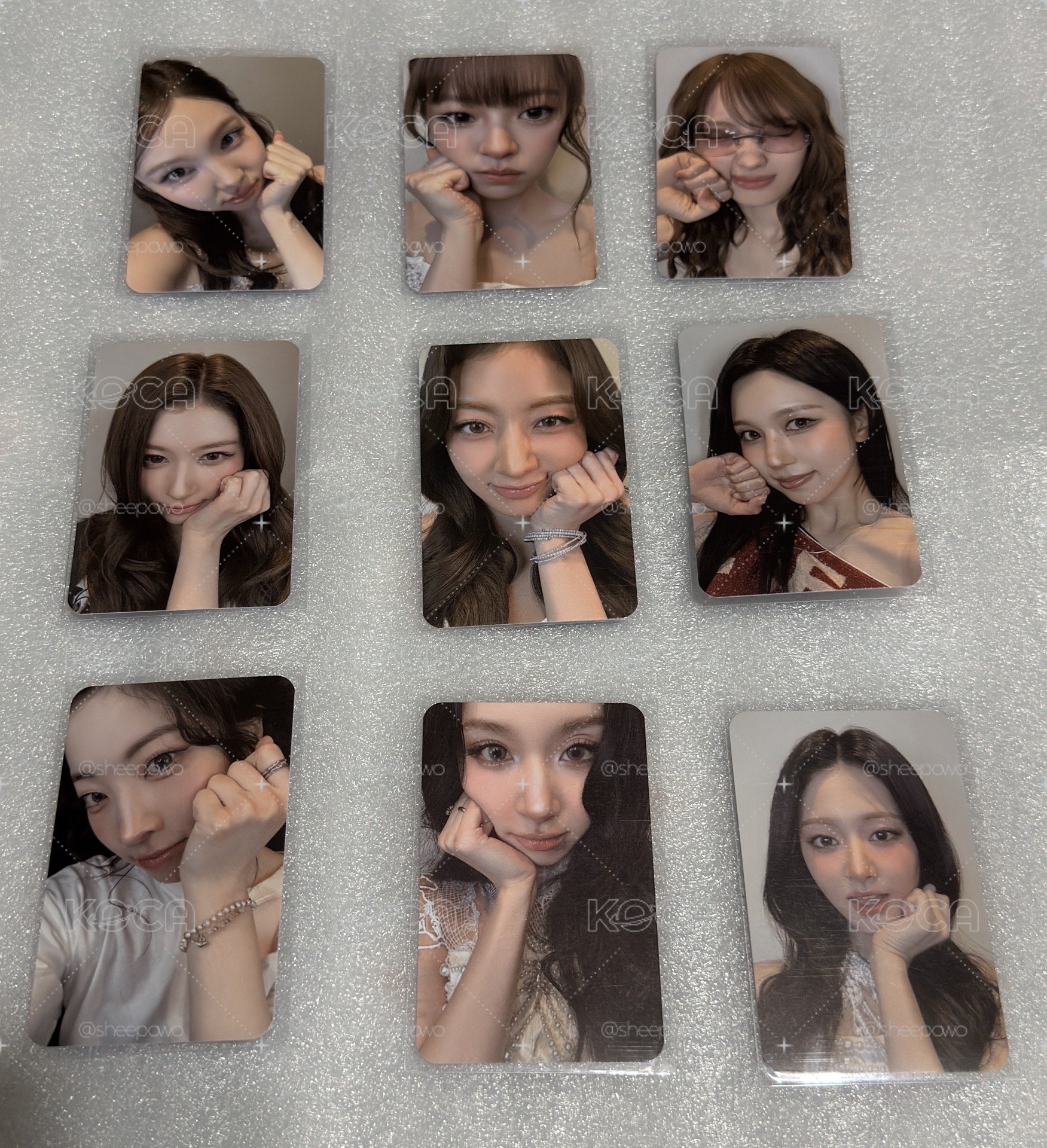 TWICE 韓國安口快閃店滿額卡