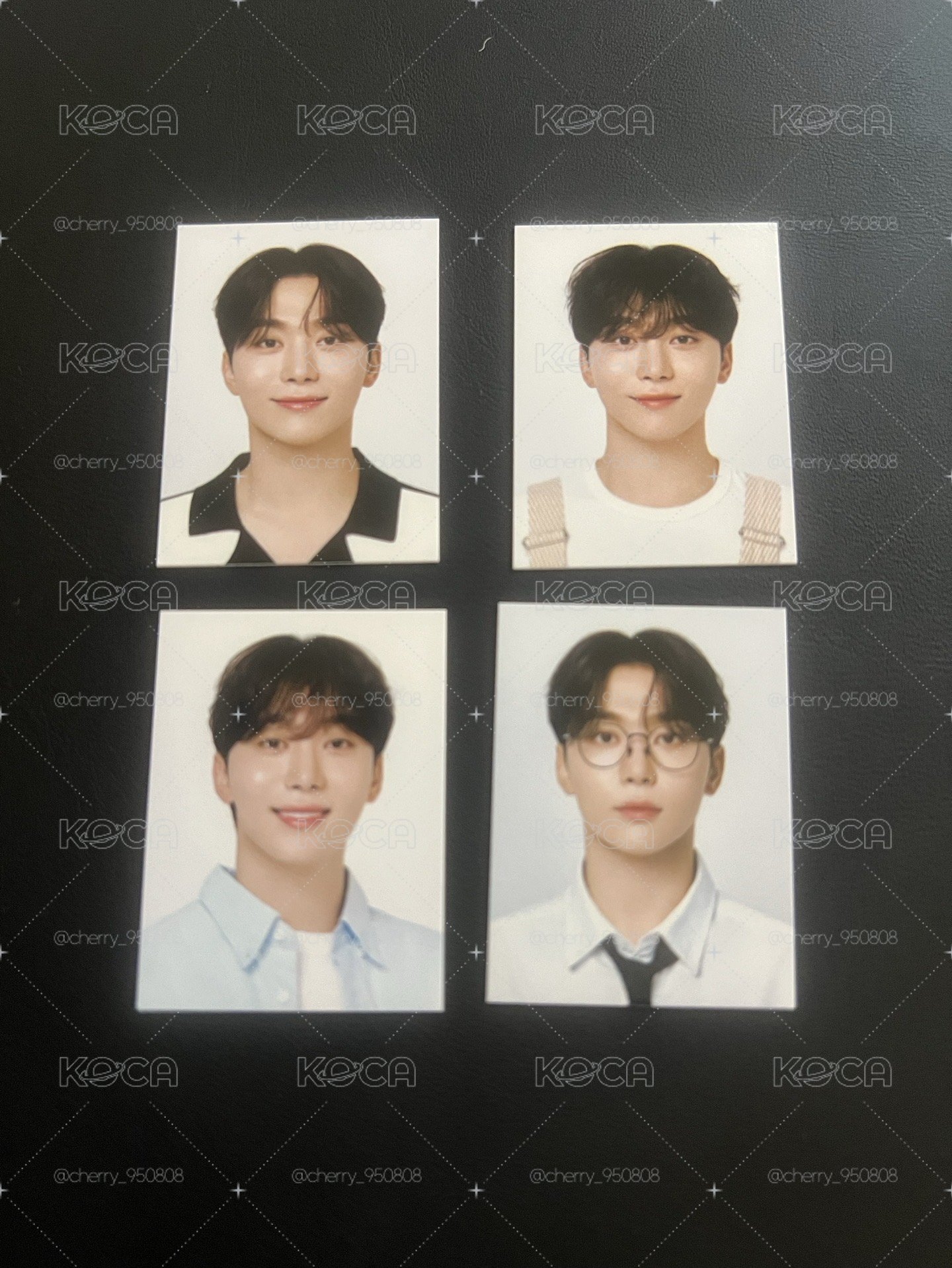 SEVENTEEN 夫勝寛 Forest代言 證件照組