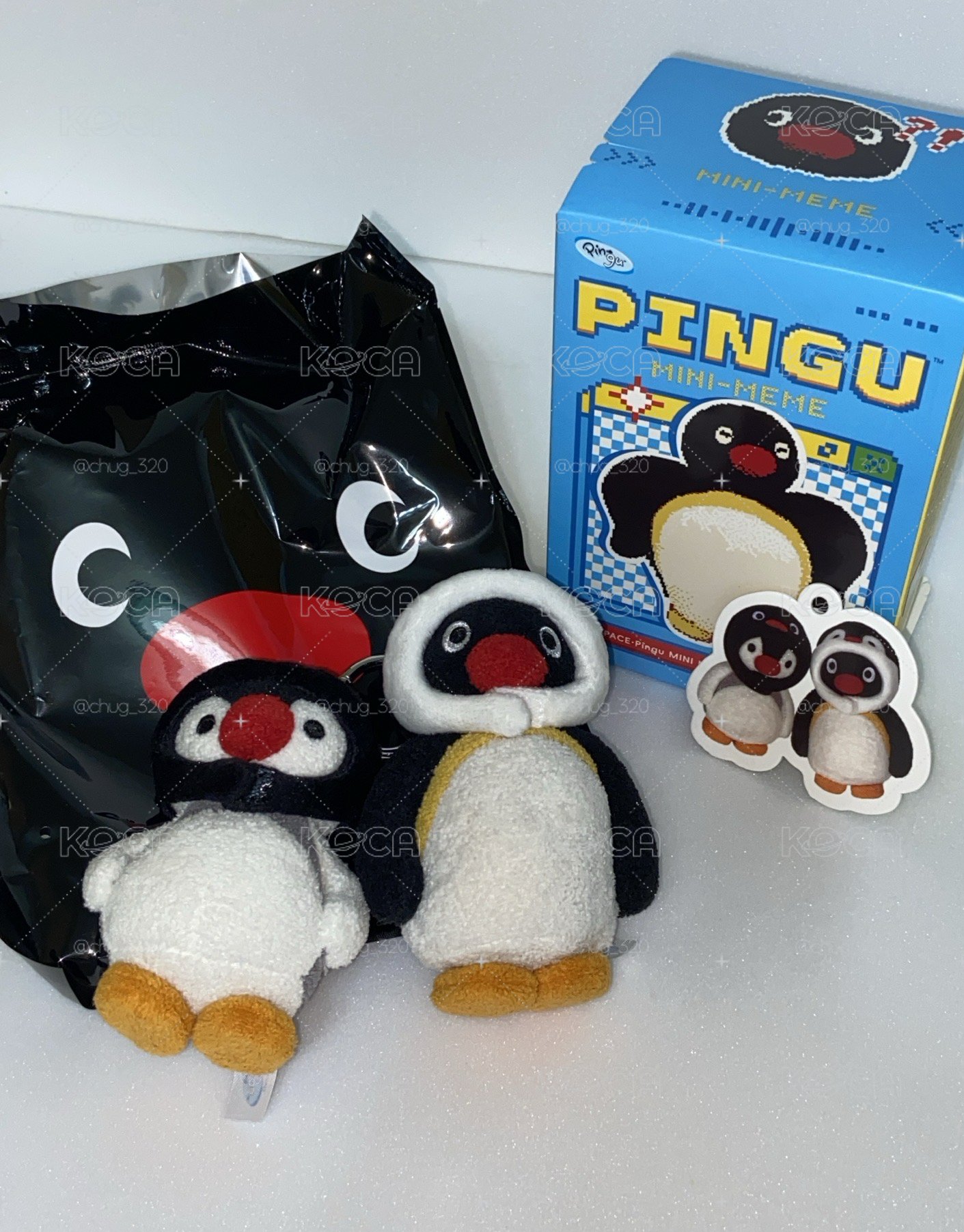Pingu盲盒 驚喜款 兄妹頭套