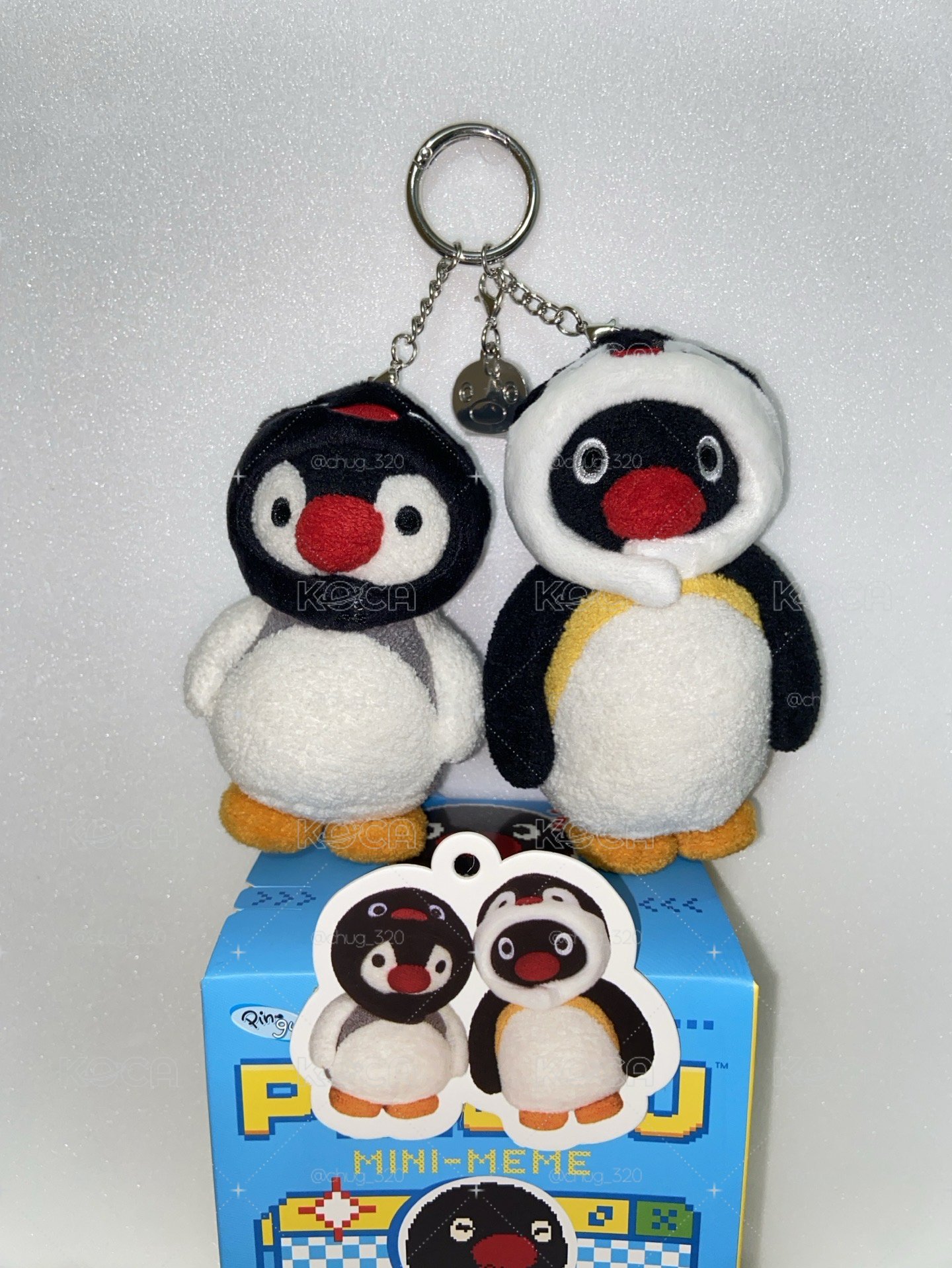 Pingu盲盒 隱藏款 兄妹頭套
