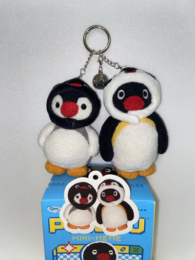 Pingu盲盒 隱藏款 兄妹頭套