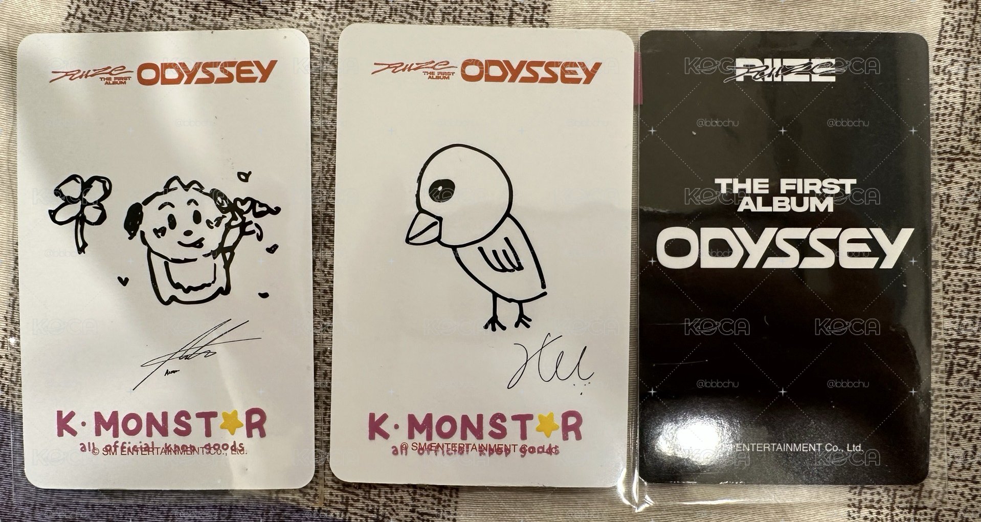 ODYSSEY KM 熙安LD & KM簽售中簽熙
