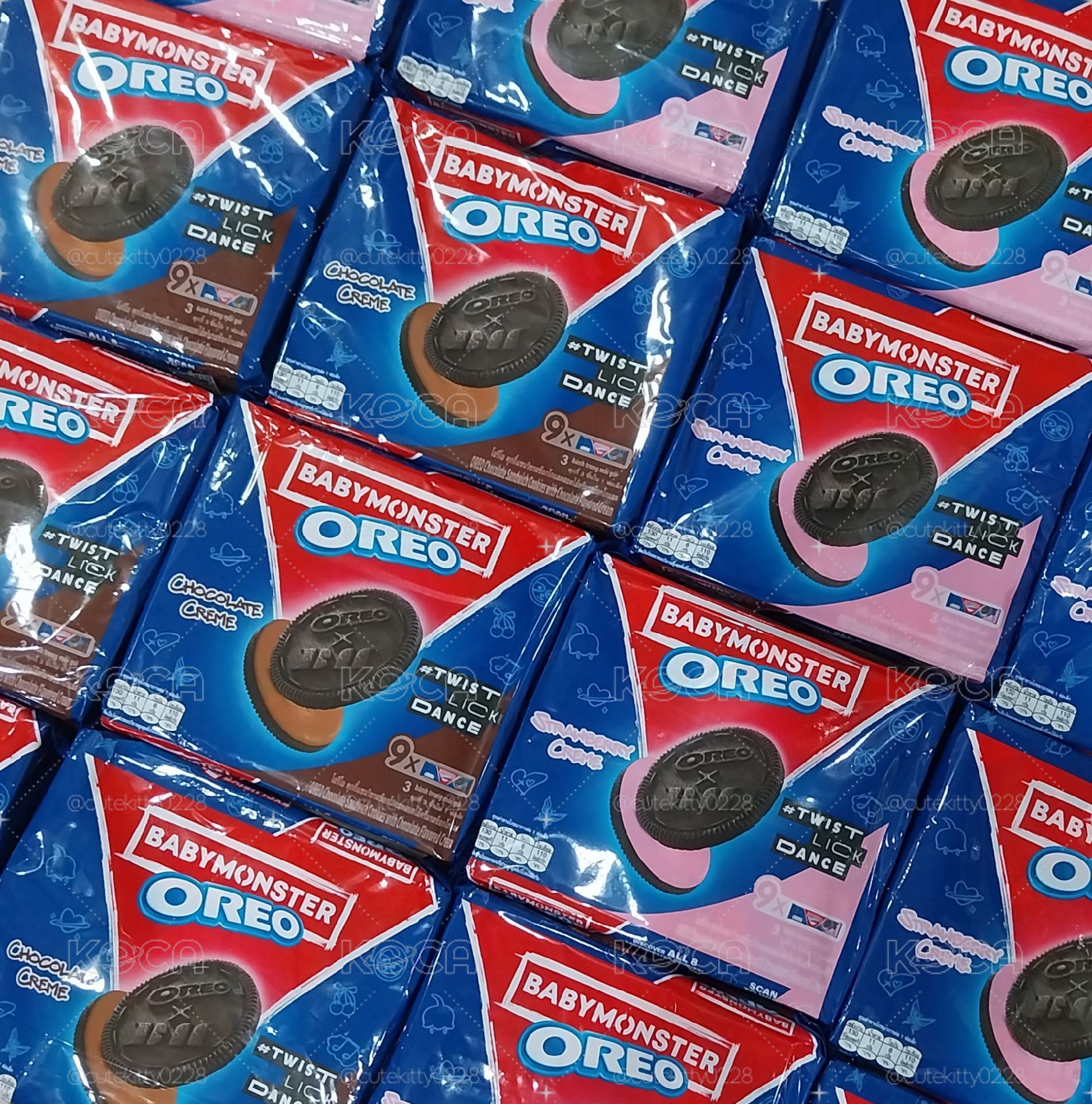 BABYMONSTER×OREO 聯名夾心餅乾