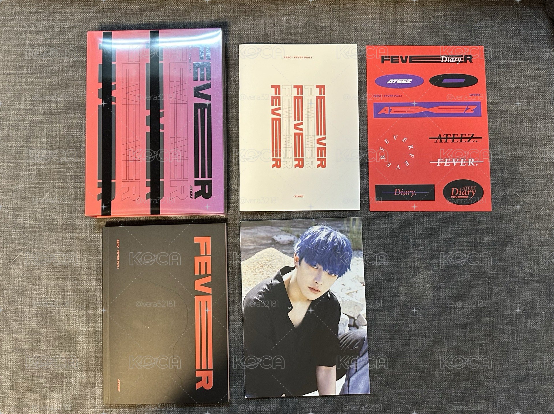 ATEEZ FEVER Pt.1 D版空專