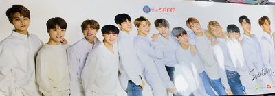 Seventeen The Saem護手霜禮盒+海報