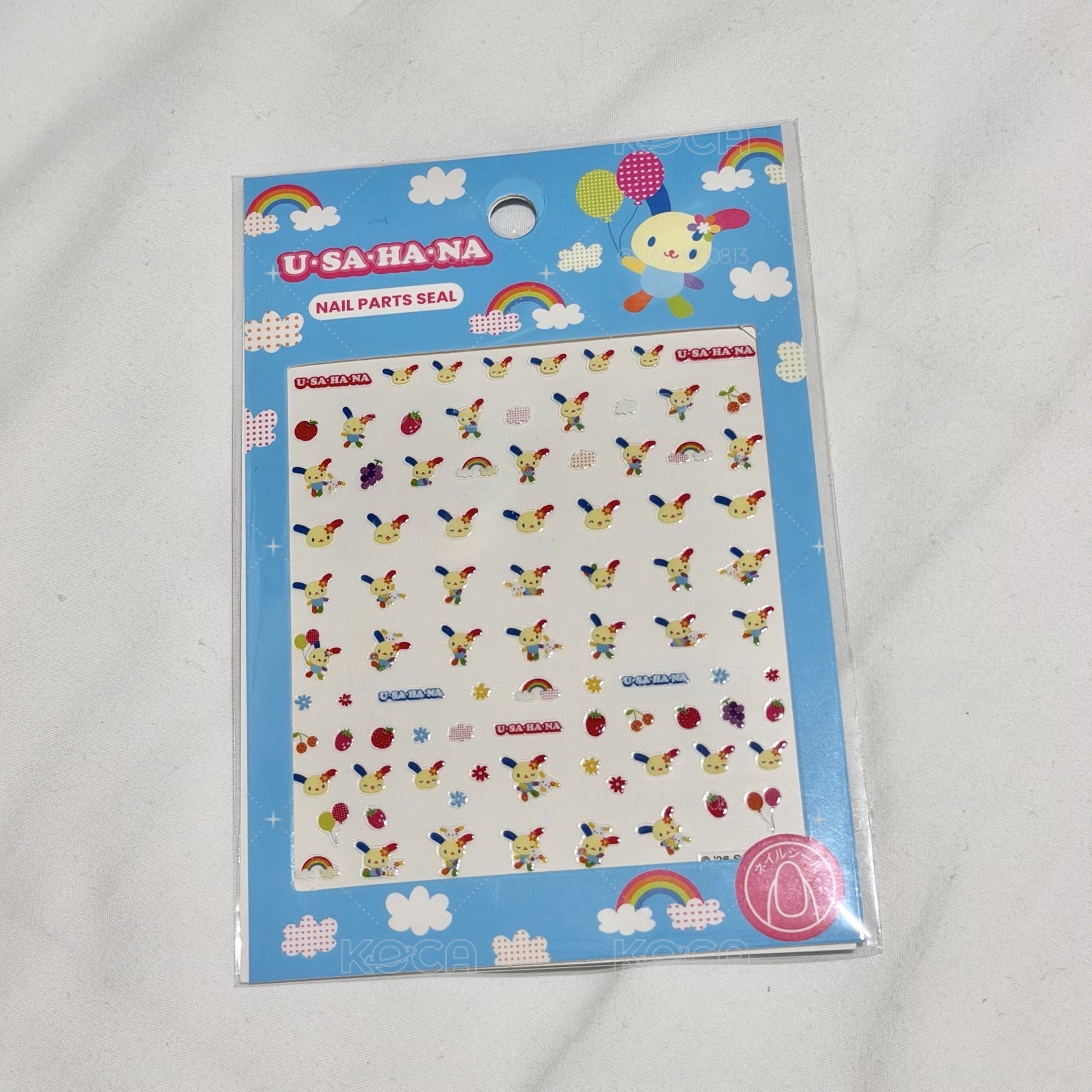 花小兔指甲貼紙