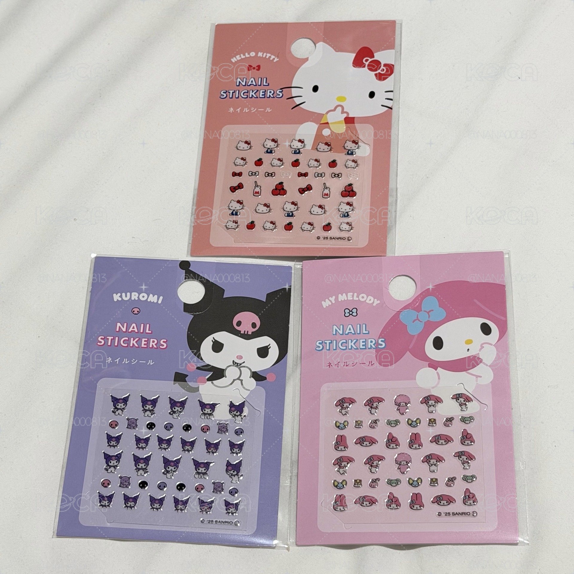 三麗鷗指甲貼紙