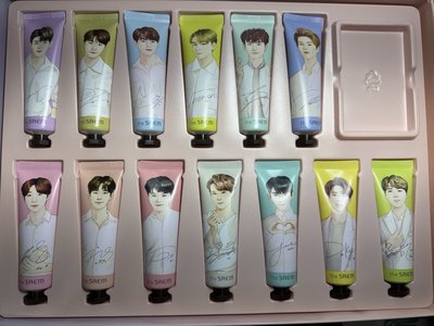 手繪版Seventeen The Saem 護手霜+海報