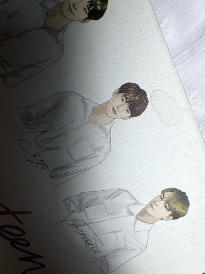 手繪版Seventeen The Saem 護手霜+海報