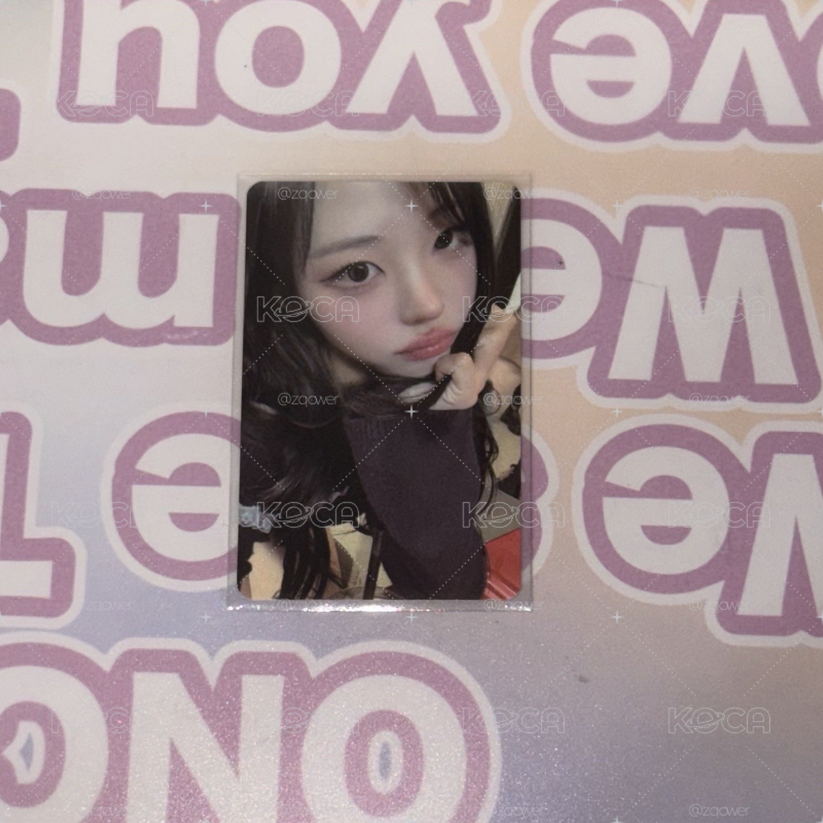 一巡台北場 絨毛卡套 小卡