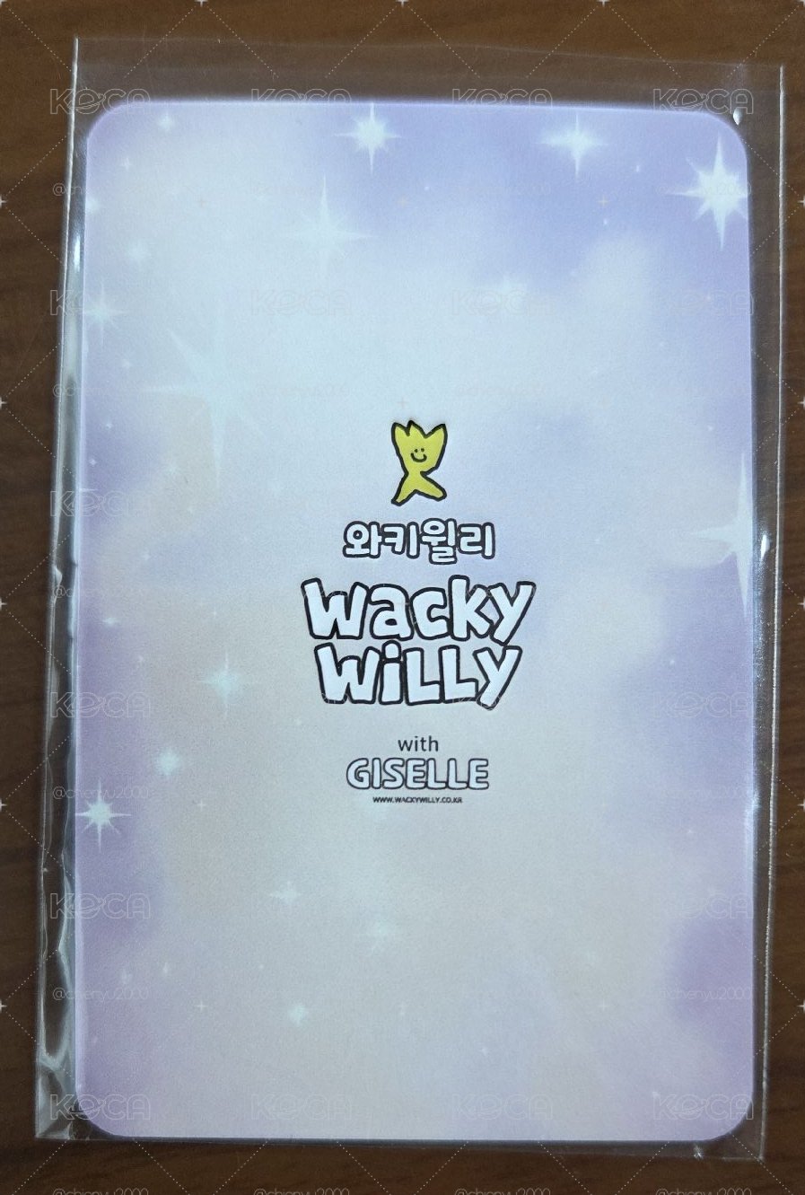 Wacky Wily 代言卡 3.0
