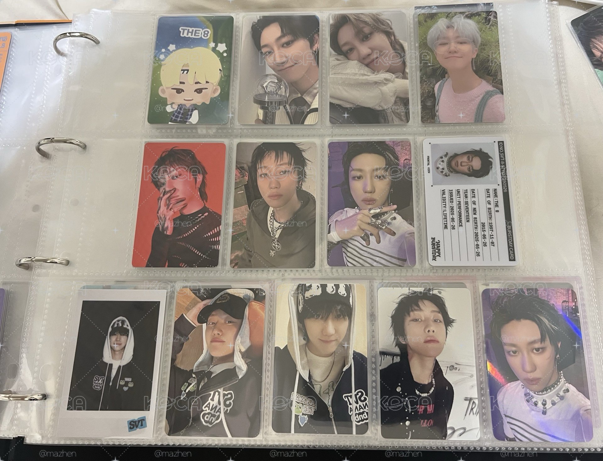 Svt The8 小卡