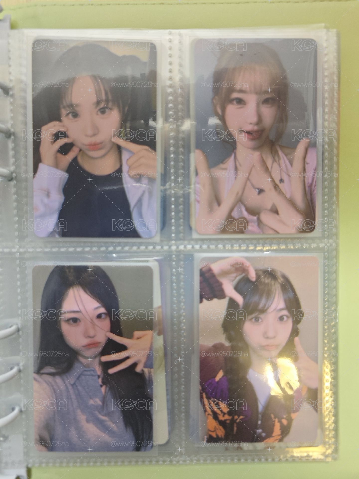 QWER韓安小卡