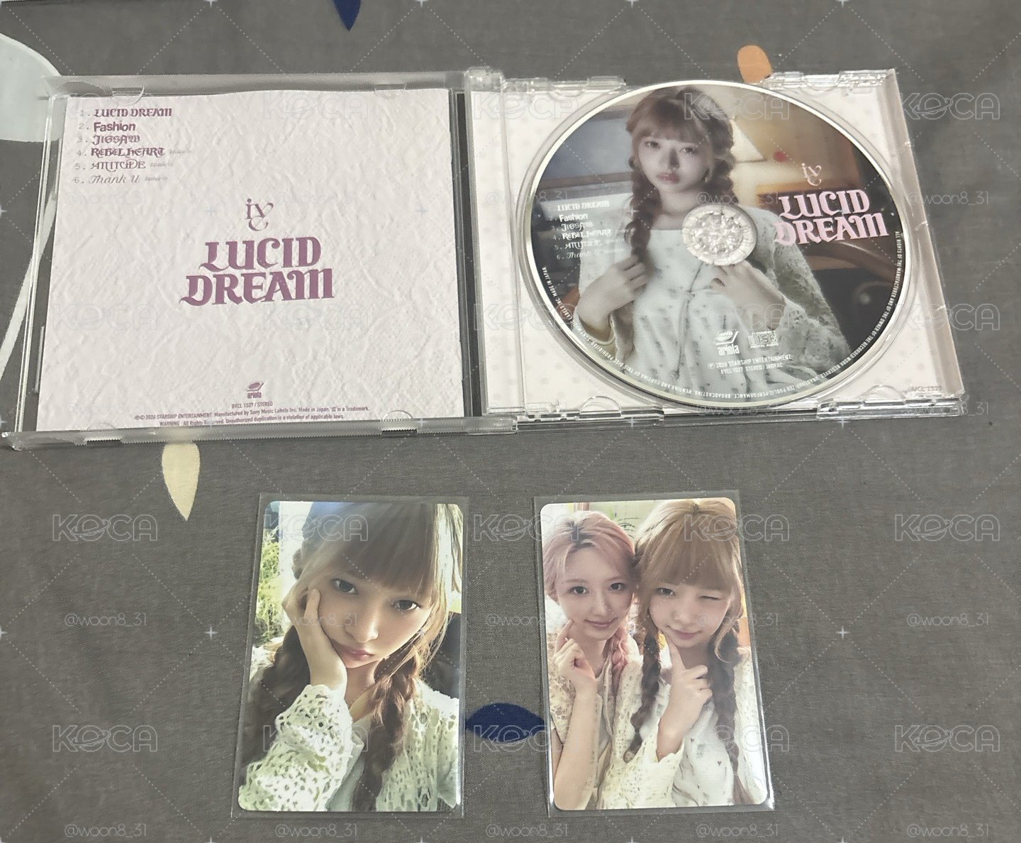 日專 LUCID DREAM 通常盤怜CD+專卡+雙人卡
