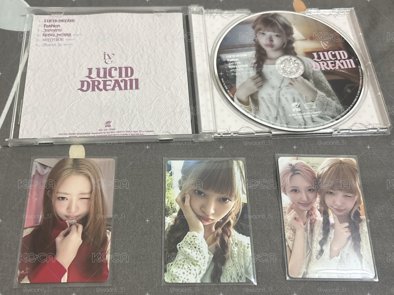 日專 LUCID DREAM 通常盤怜CD+專卡+雙人卡+塔店特典卡