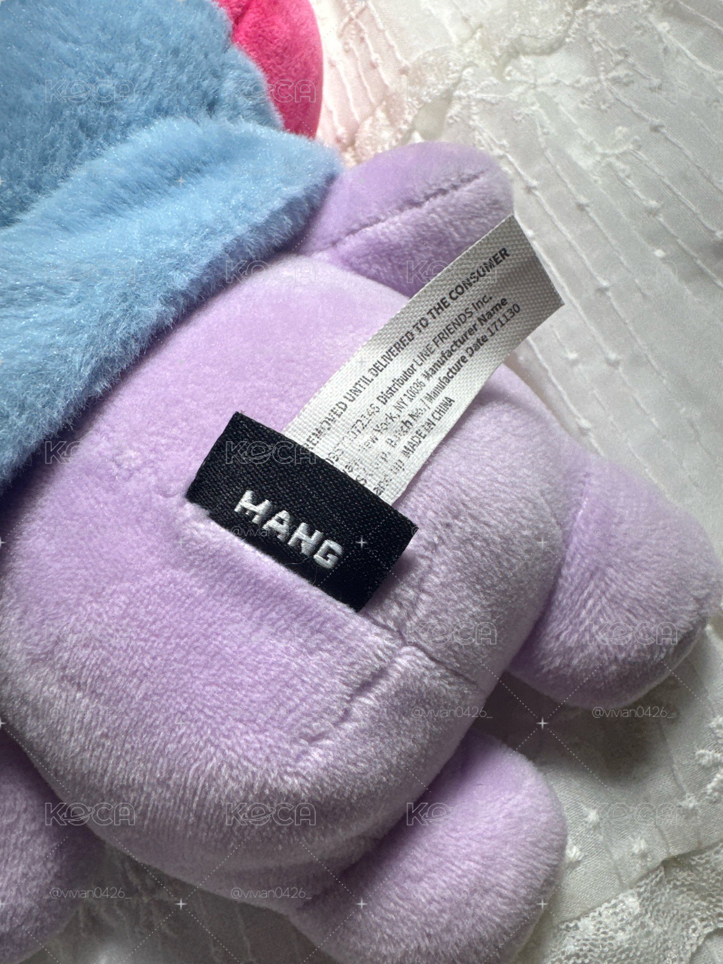 BT21 初代 Mang 25 公分娃