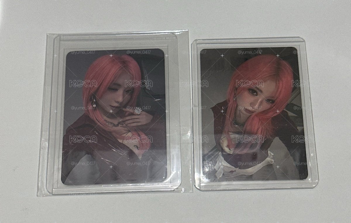 紅衣角2張不拆