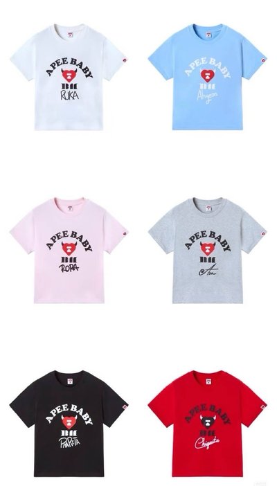 寶怪聯名 apee短T