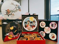 20年中秋禮盒 陶瓷杯墊