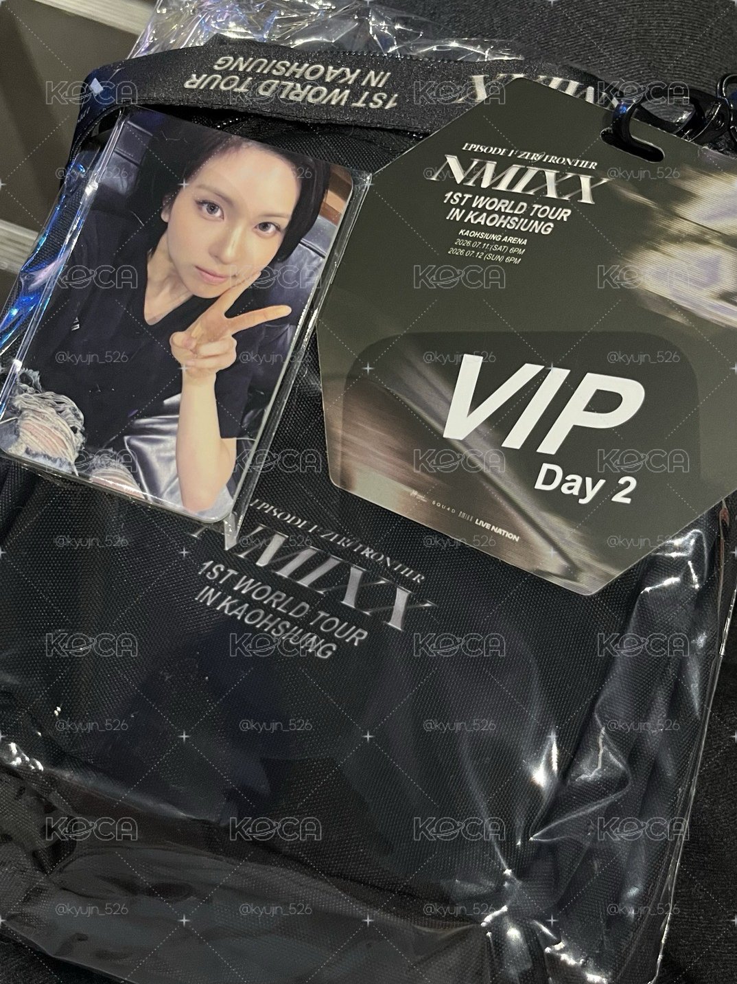 高雄場Day2 VIP 入場卡+包包+吊牌