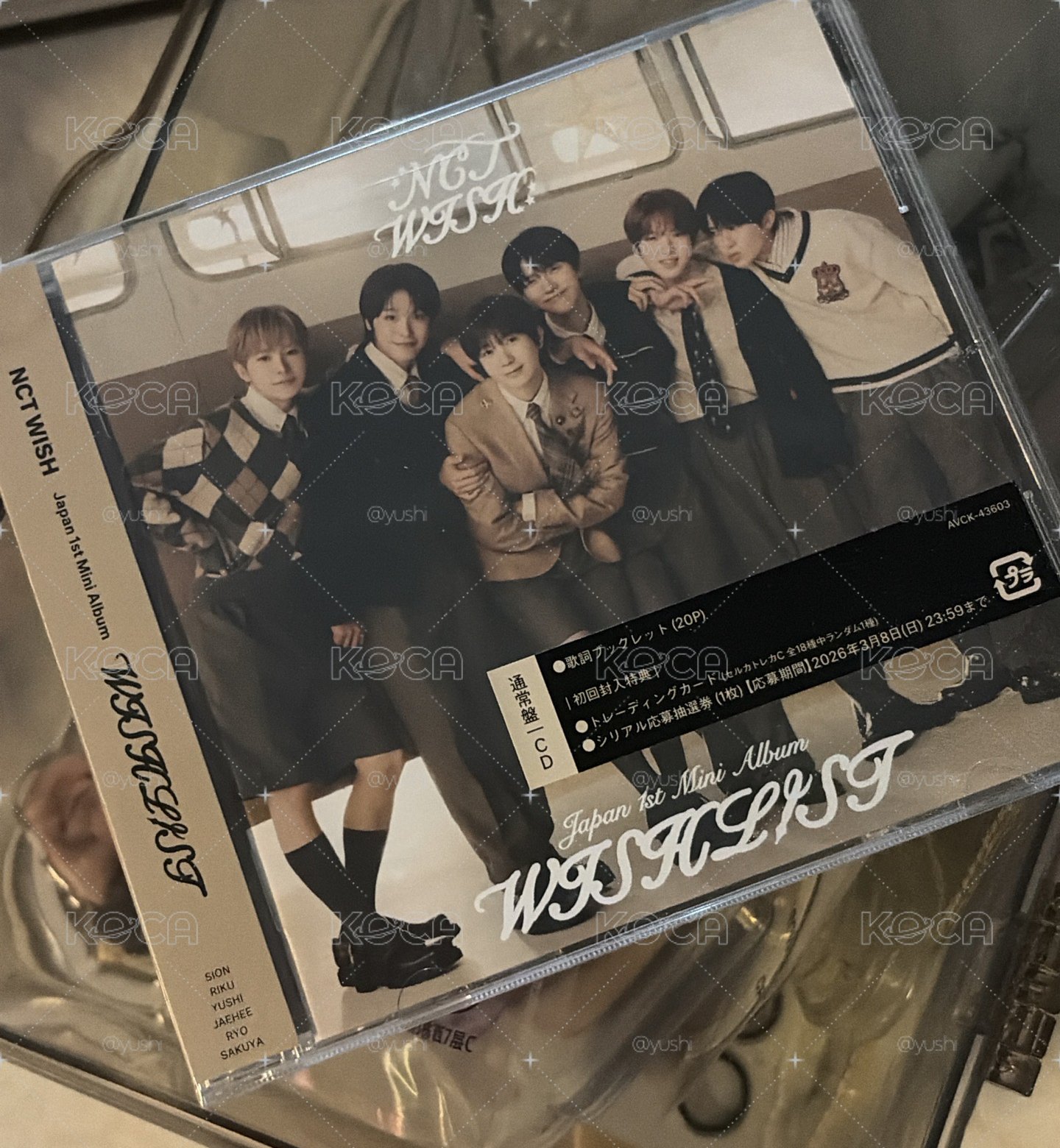 wishlist 通常盤 全新未拆 現貨 nct wish