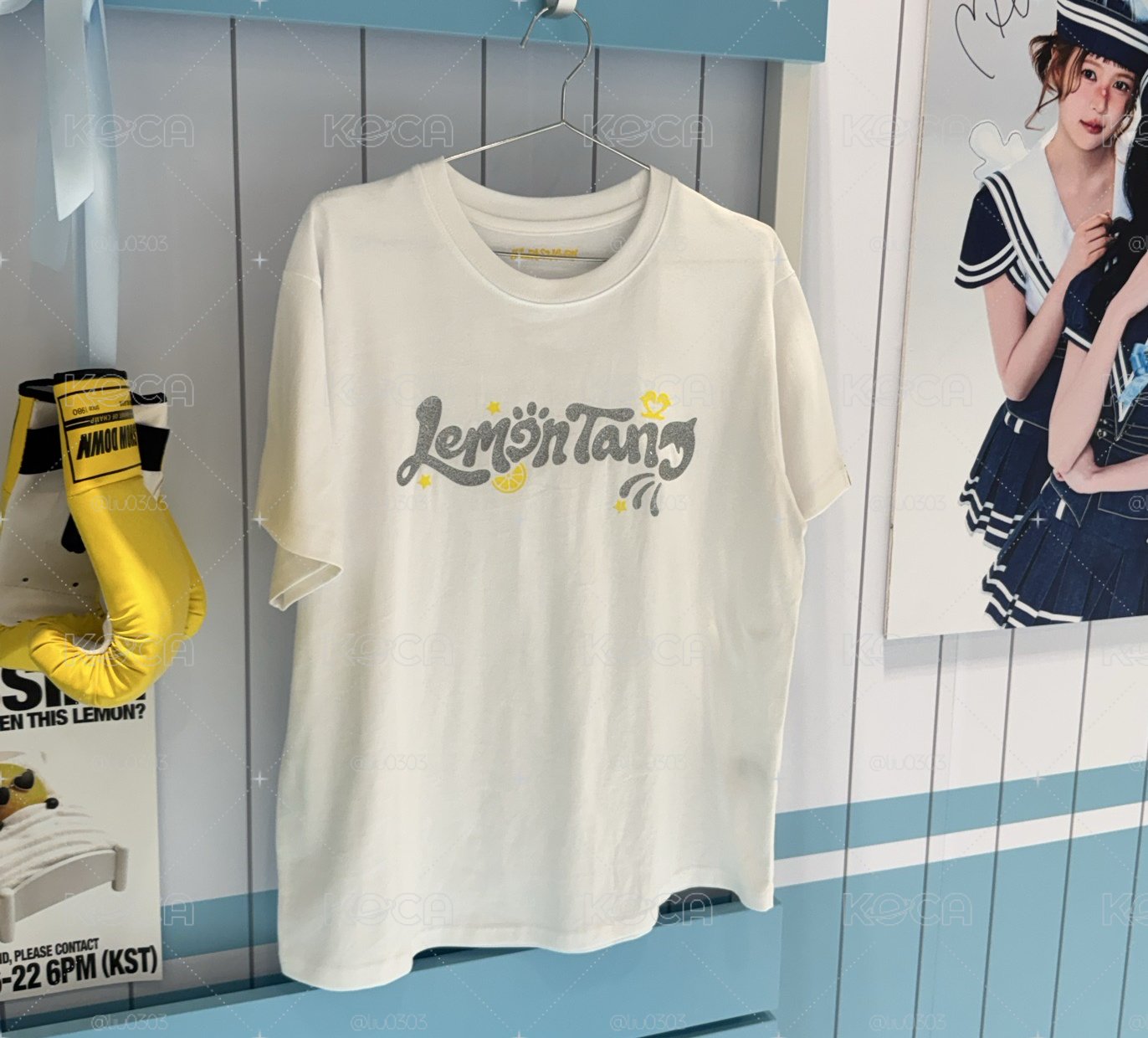 現貨全新未拆 Hearts2Hearts Lemon tang T-shirt Juun卡
