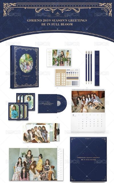 GFRIEND2019年曆 年曆 整組
