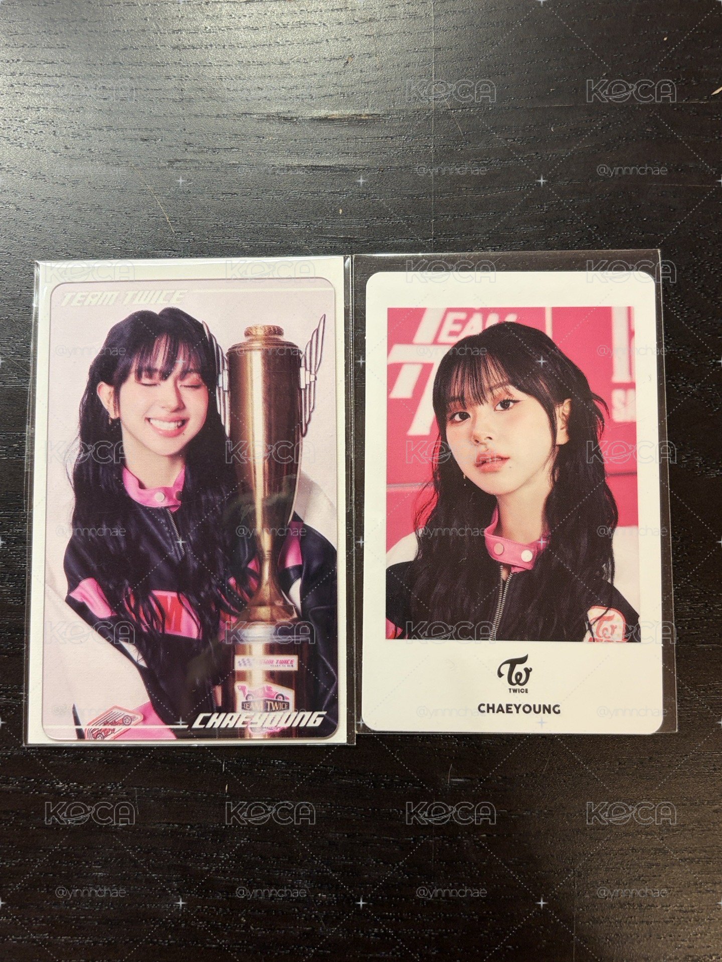 TWICE 彩瑛五巡透卡+周邊卡