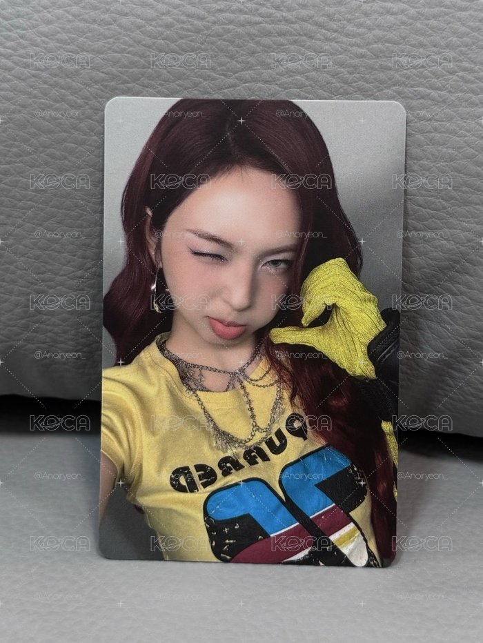 ˚⊹ᡣ𐭩BABYMONSTER 寶怪 CHIQUITA  춤 (CHOOM) 京東 線上 簽售卡 