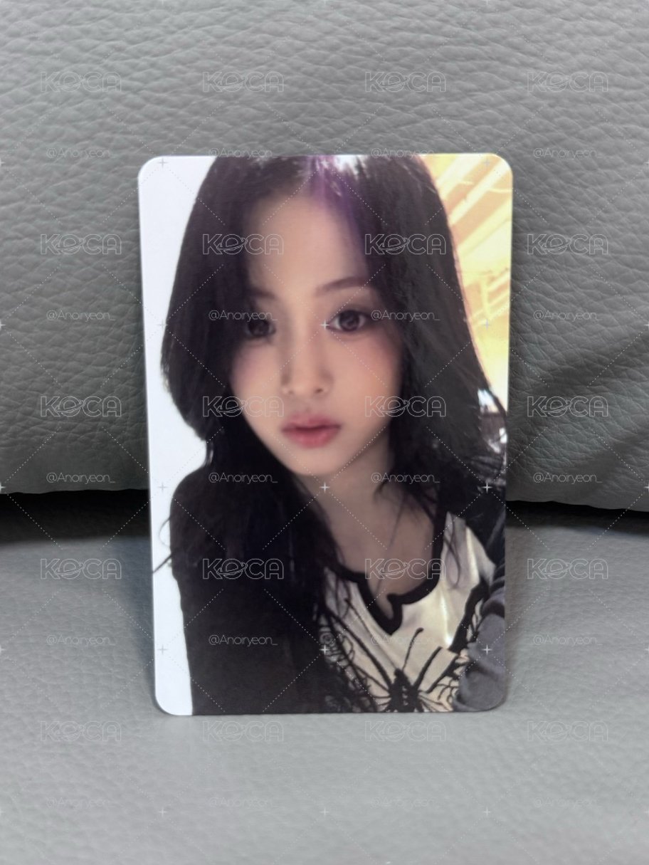˚⊹ᡣ𐭩BABYMONSTER 寶怪 AHYEON ASA 춤 (CHOOM) br 簽售卡 