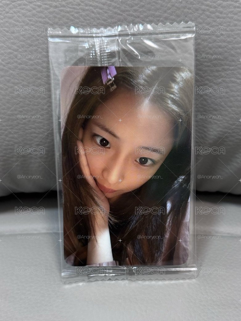 ˚⊹ᡣ𐭩BABYMONSTER 寶怪 RUKA 춤 (CHOOM) k4 線上 簽售卡