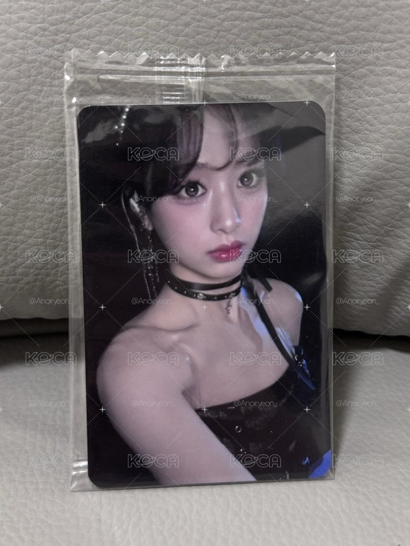 ˚⊹ᡣ𐭩BABYMONSTER 寶怪 AHYEON 二週年回憶紀念寫真 k4 幸運卡 