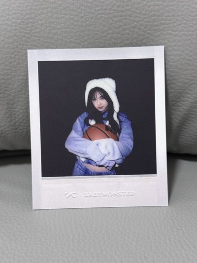 ˚⊹ᡣ𐭩BABYMONSTER 寶怪 CHIQUITA 二週年回憶紀念寫真 k4 幸運卡 