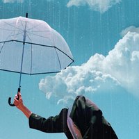 when the rain stops following me