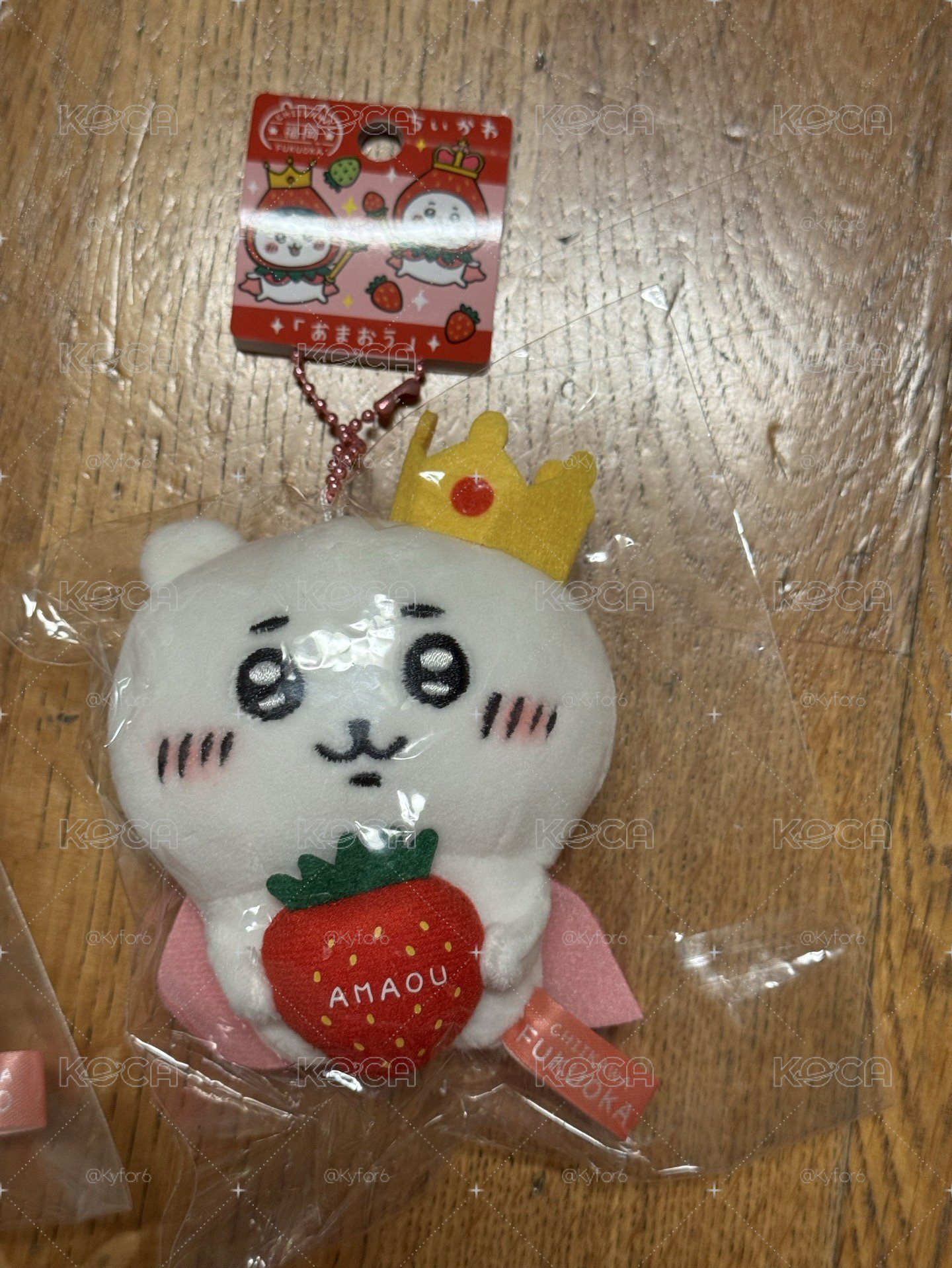 Chiikawa ちいかわ　福岡限定 玩偶吊飾