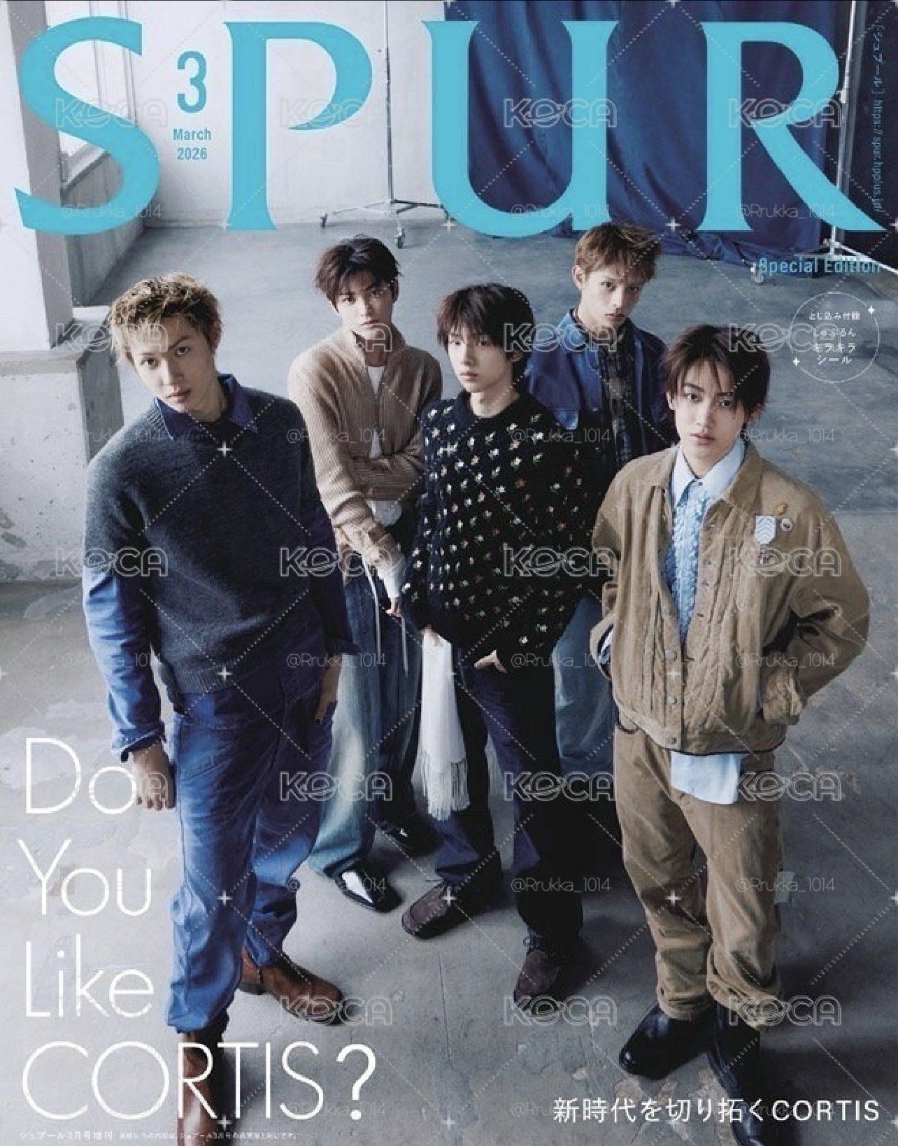 SPUR雜誌 團封