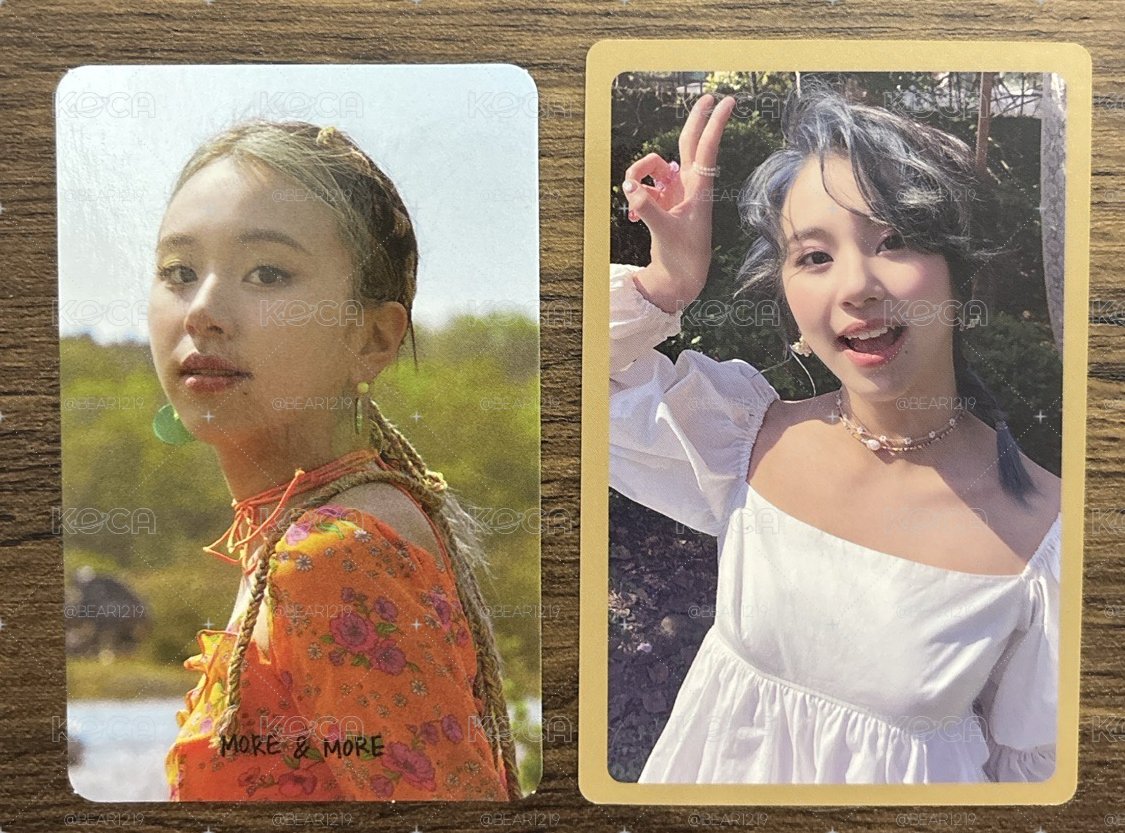 彩瑛❤️MORE & MORE小卡區