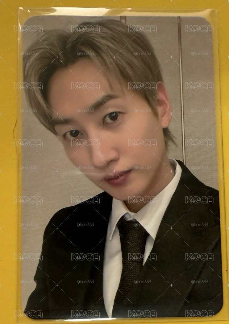 D&E 606 MP特典卡 EUNHYUK