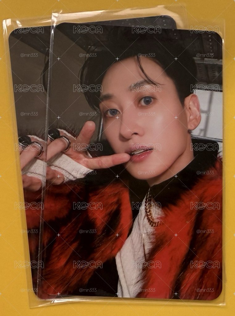 EUNHYUK 迷1 專輯卡