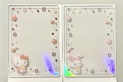 三麗鷗 極光系列 全息硬卡套 Hello Kitty 許願兔