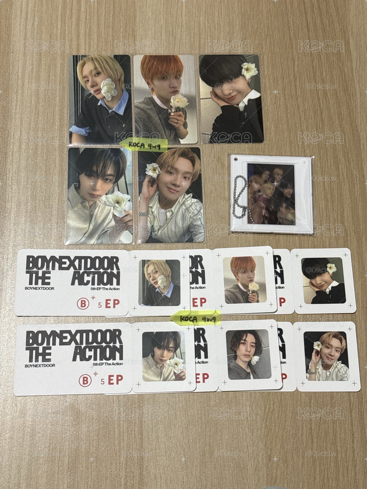 BND-The Action pb專 wvs特典(小卡&票卡&吊飾)