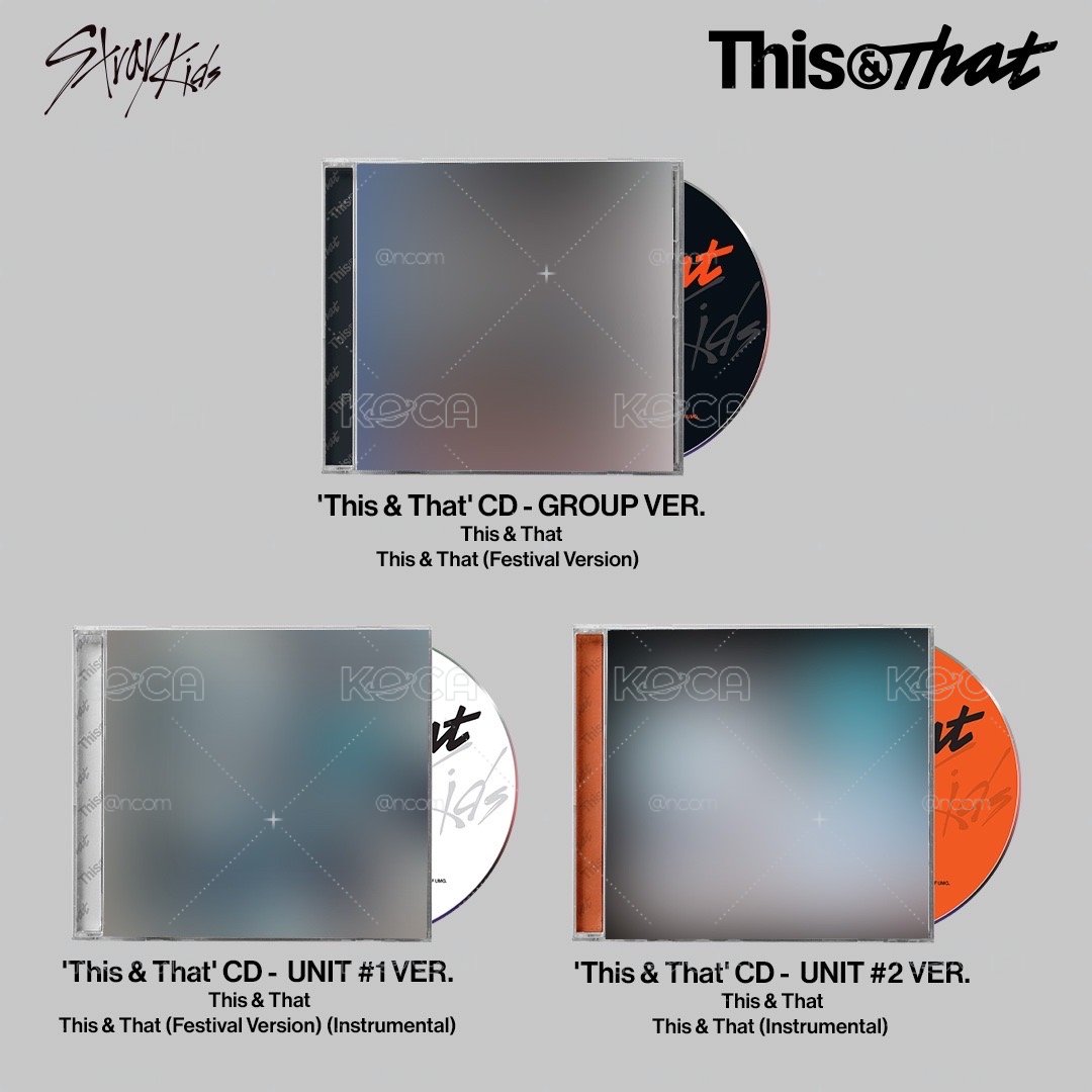 Stray Kids - THIS & THAT 美國限定單曲卡帶 / CD