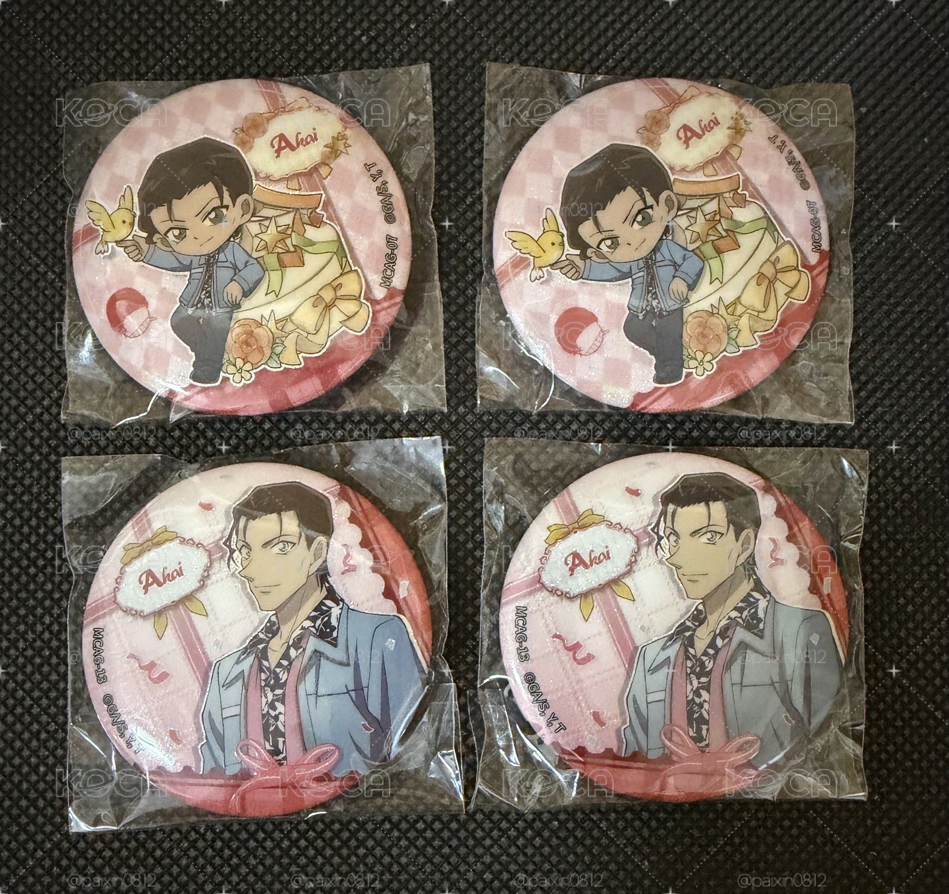 艾漫GIFT系列盲抽徽章 赤井秀一款