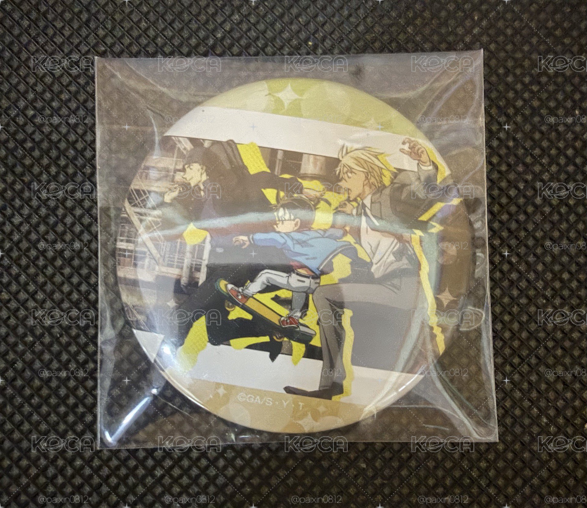 片尾OPED赤安柯三人剪影跳躍徽章