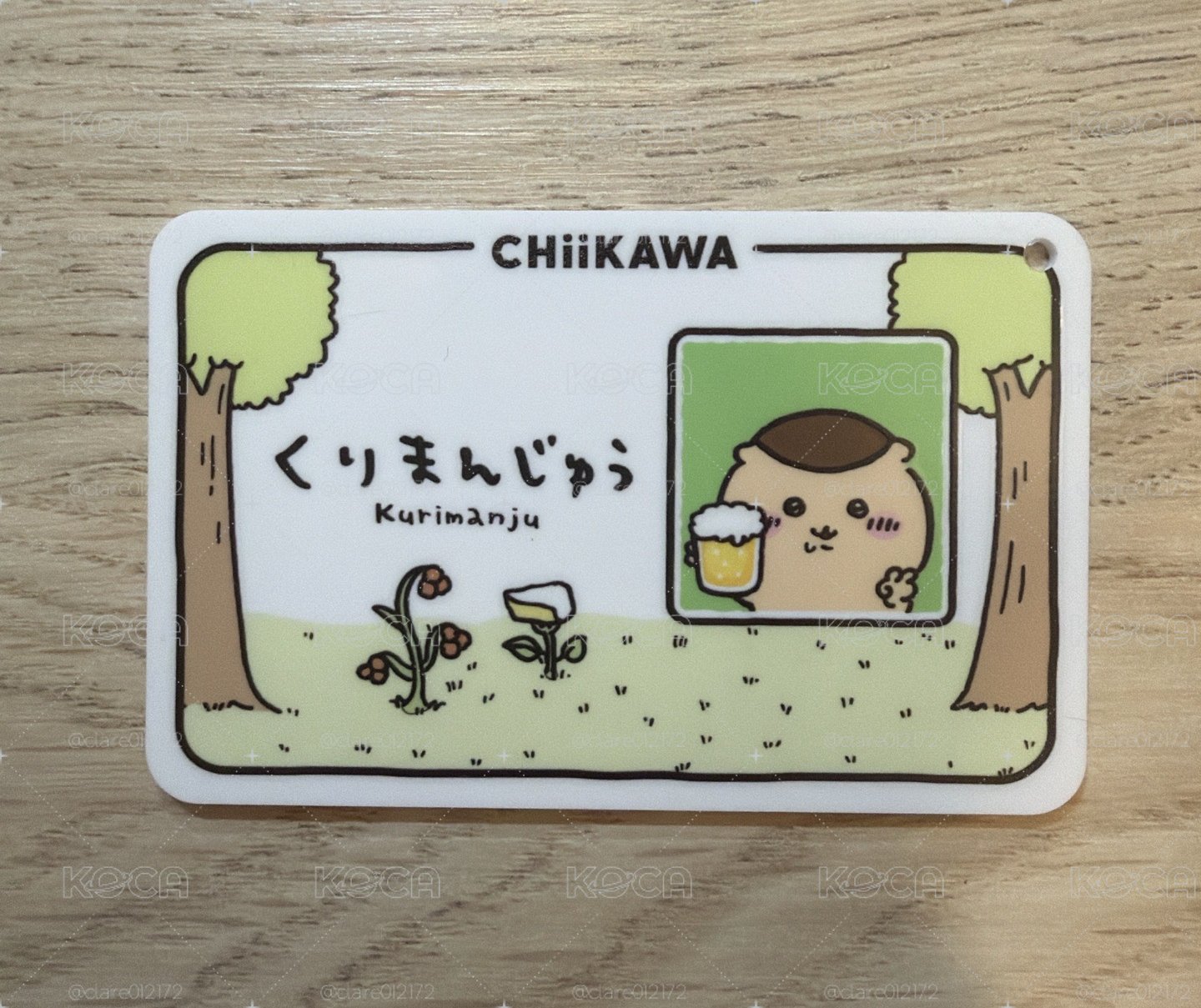 吉伊卡哇特展 特典-栗子