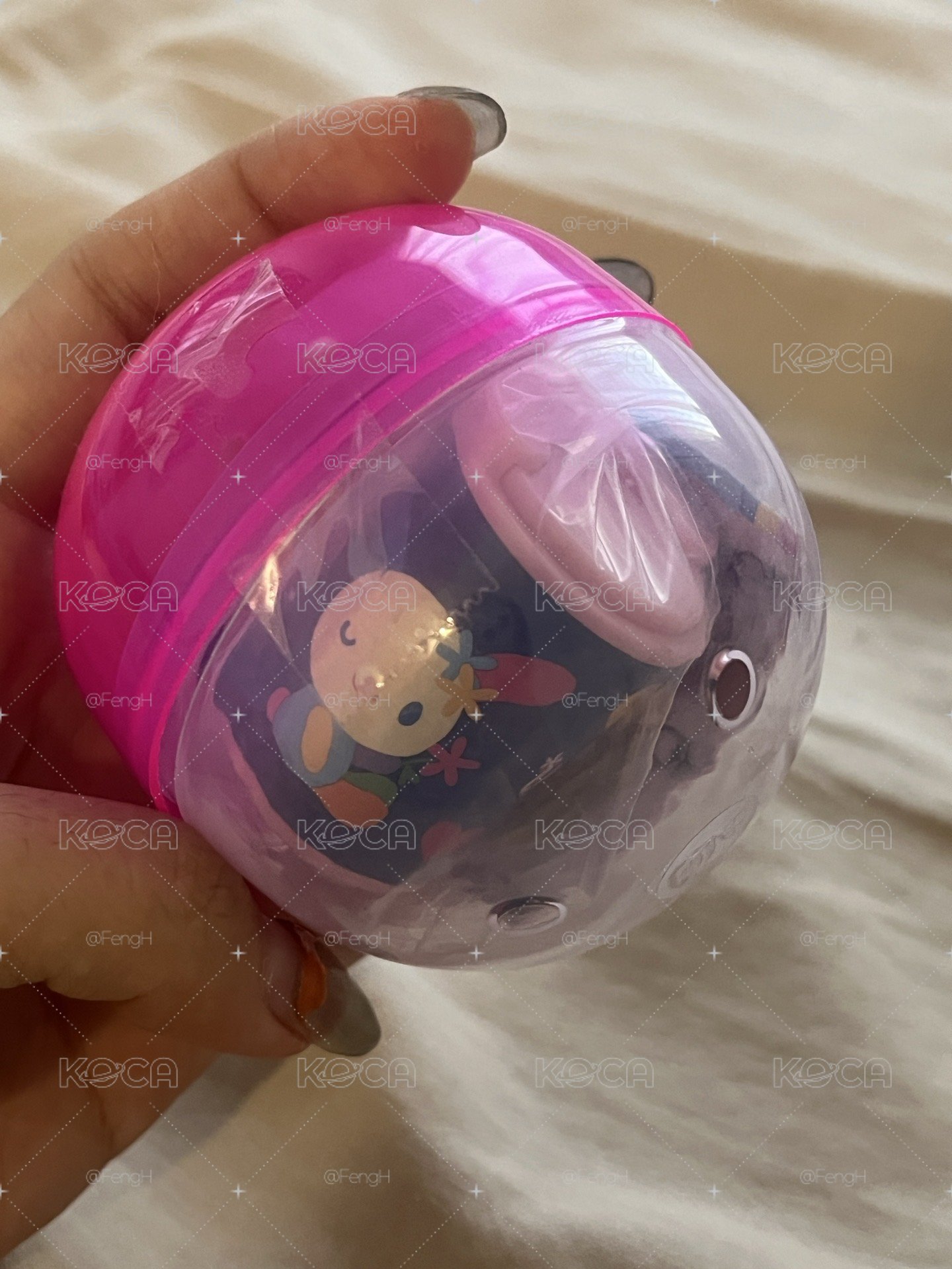 花小兔零錢筒 扭蛋
