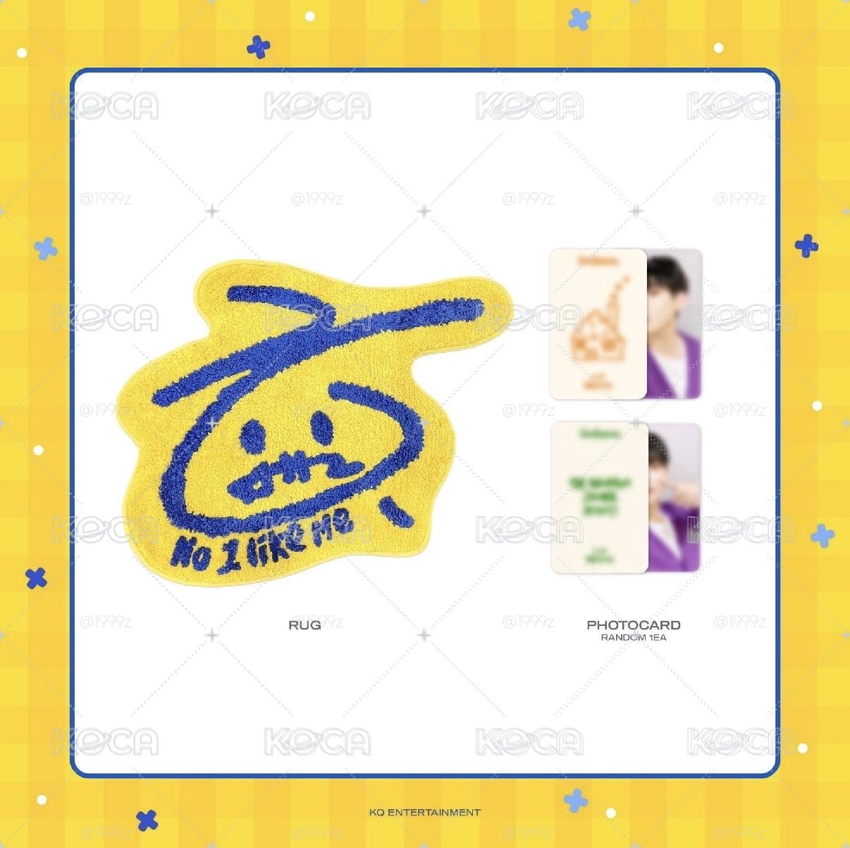 ATEEZ 2021年 弘中生日MD 地毯 （不含卡）